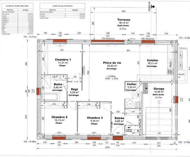 maison à vendre - 4 pièces - 85.0 m2 - LABASTIDE DE LEVIS - 81 - MIDI-PYRENEES - Century 21 Agence Sainte-Cécile